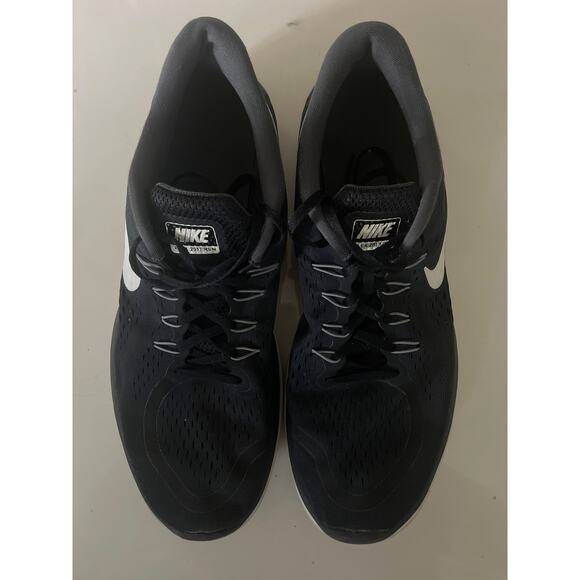 Nike Air Zoom Winflo 3 Men’s Running Shoes – Black/White – Excellent Condition - Picture 2 of 4